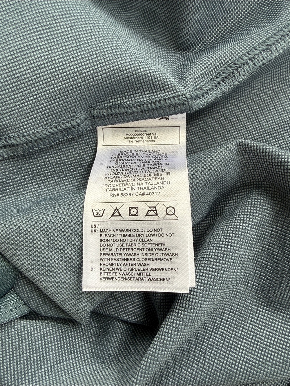 Adidas Women’s Golf/Tennis Dress Size S Sleeveless Quarter-Zip Blue Athletic - Picture 7 of 7